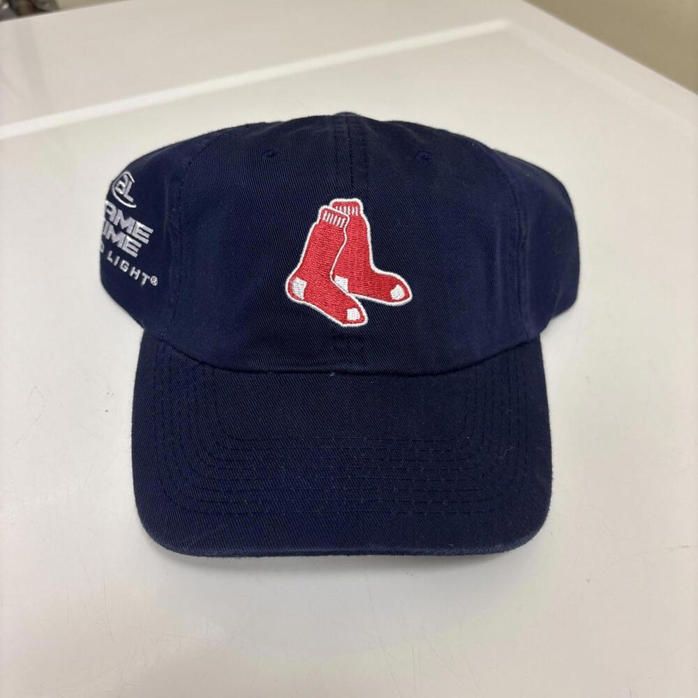 Vintage Boston Red Sox Hat Bud Light Adjustable Stadium Blue Genuine MLB 2004